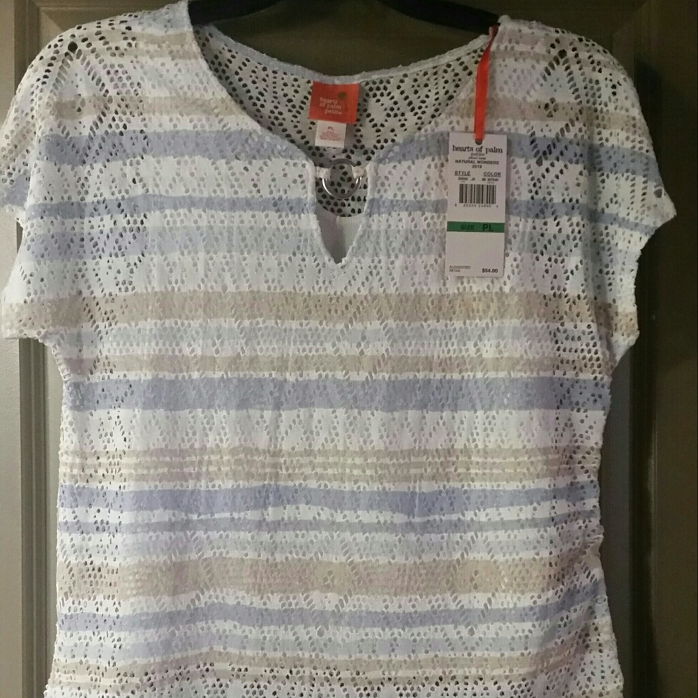 Hearts of Palm Summer Blouse szLP